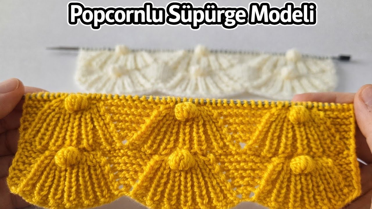 👉 “Yeni Trend! Popcornlu Süpürge Modeli Baştan Sona Yapımı”