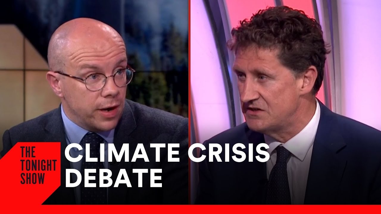 Eamon Ryan and Darren O'Rourke face off in climate crisis debate | The Tonight Show