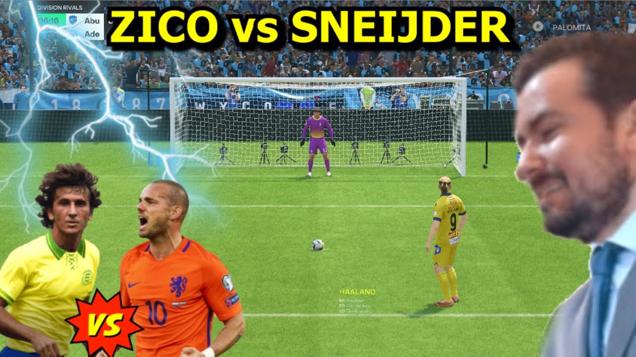 ZICO SBC vs WESLEY SNEIJDER UCL... &iquest;qui&eacute;n es m&aacute;s TRILERO? ⚽