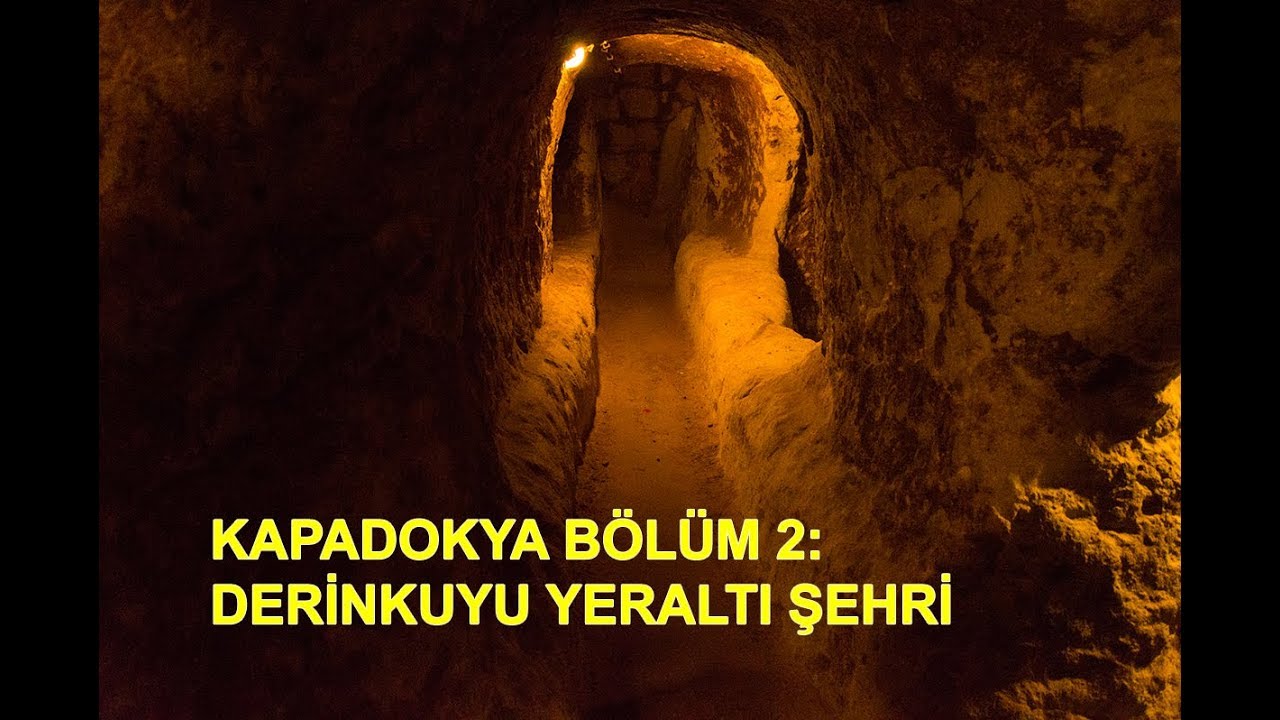 Dünyanın en büyük Yeraltı Şehri. Kapadokya Bölüm 2: