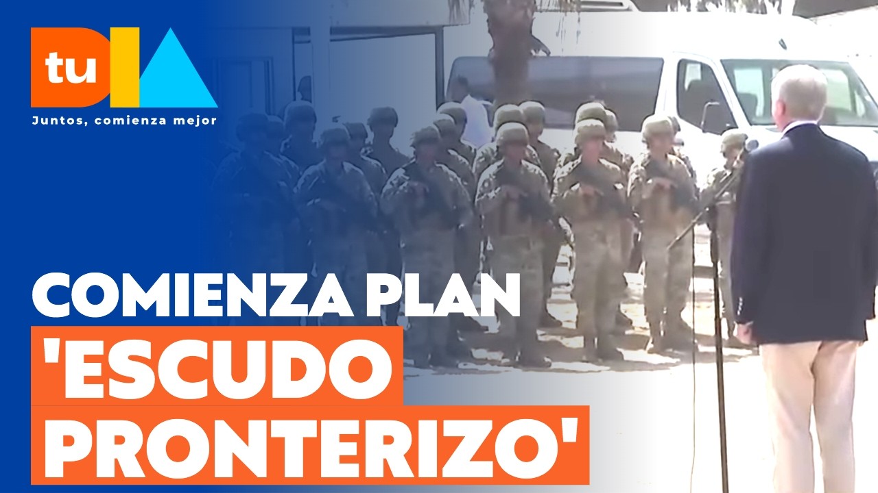 'Plan Escudo Fronterizo': Presidente Kast llegó a Arica para dar inicio a la construcción de zanjas