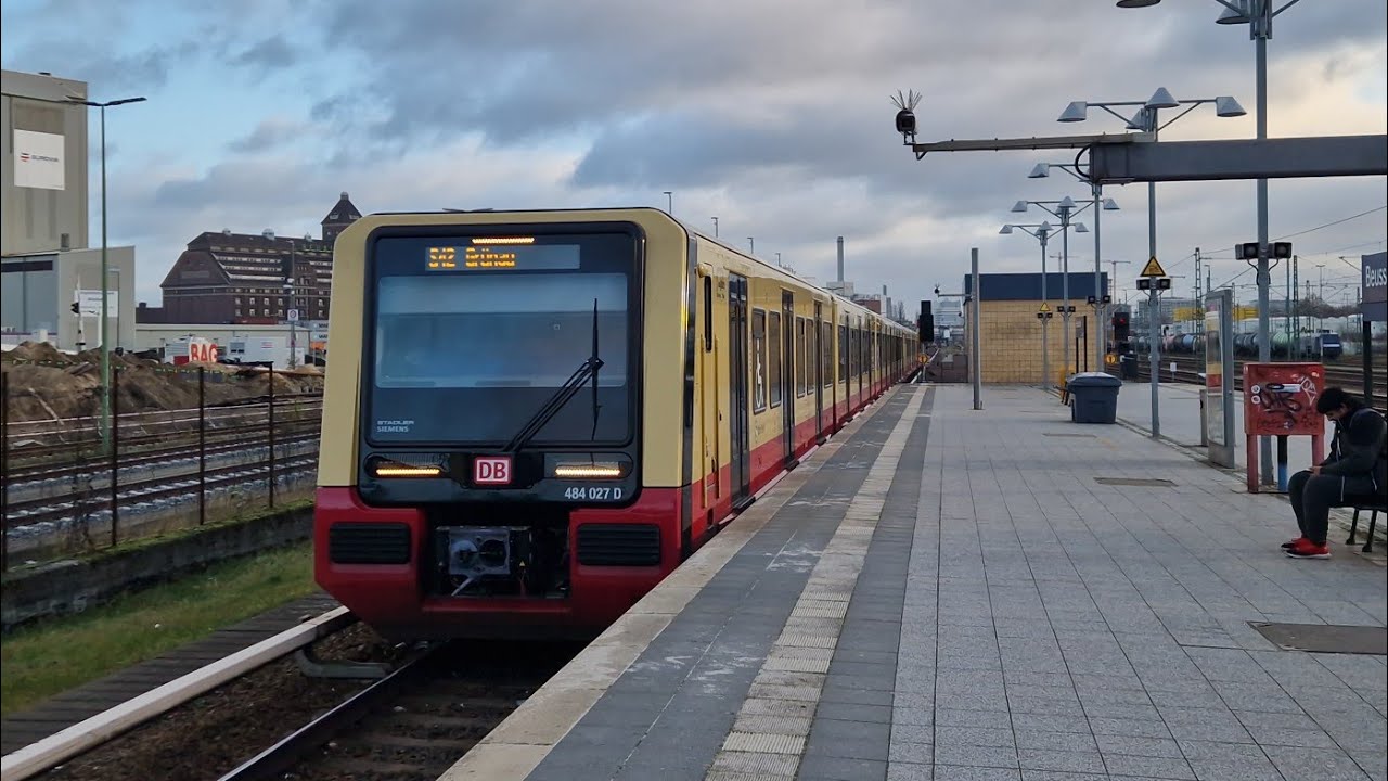 S-Bahn Berlin | Mitfahrt in der S42 von Beusselstraße bis Grünau in der BR 484 027 B