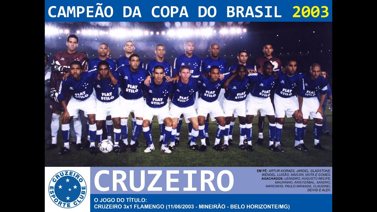 Trajetória do Cruzeiro na Copa do Brasil 2003