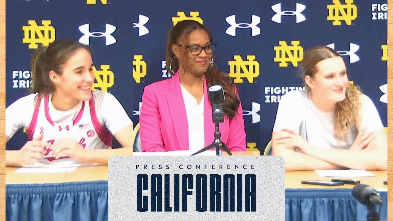 California Postgame Press Conference (2.9.25) | Notre Dame Women's Basketball