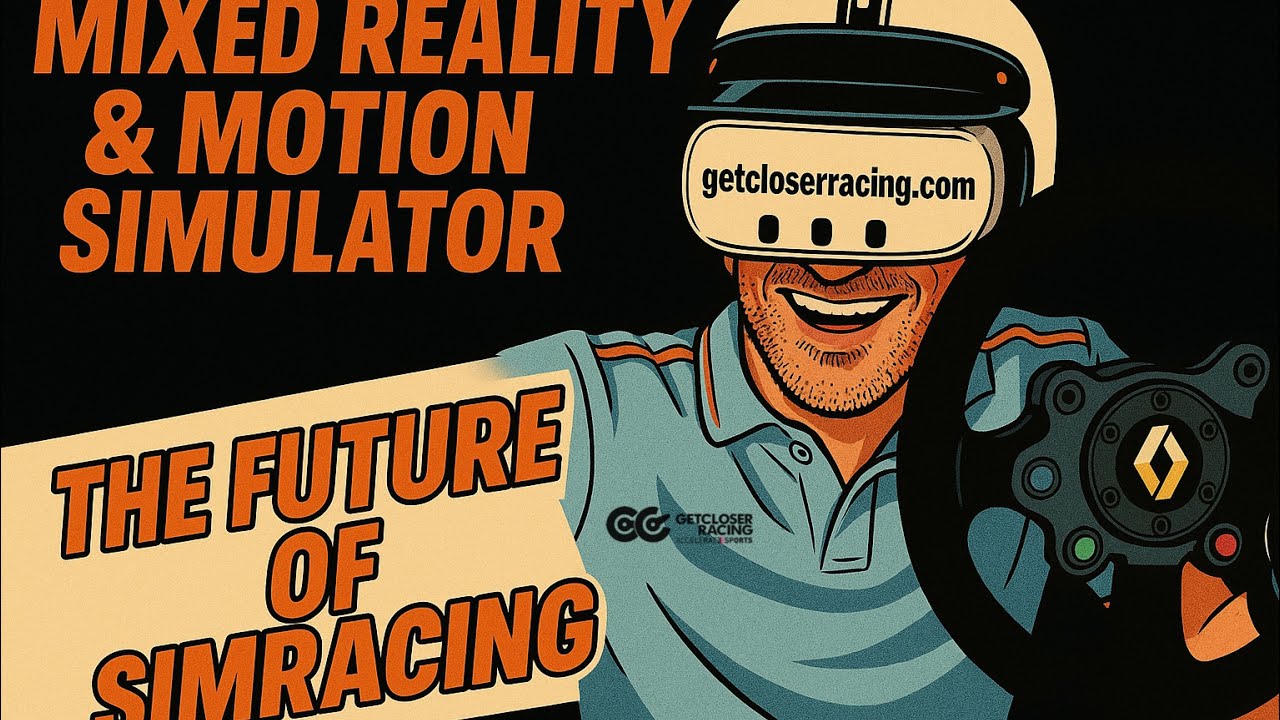 Mixed Reality SimRacing & Full Motion Simulator with iRacing and Meta Quest 3