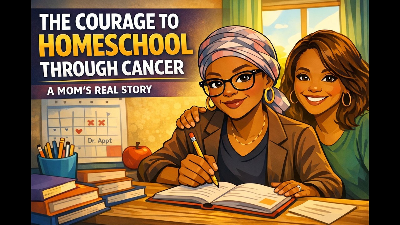 The Courage to Homeschool Through Cancer | A Mom’s Real Story