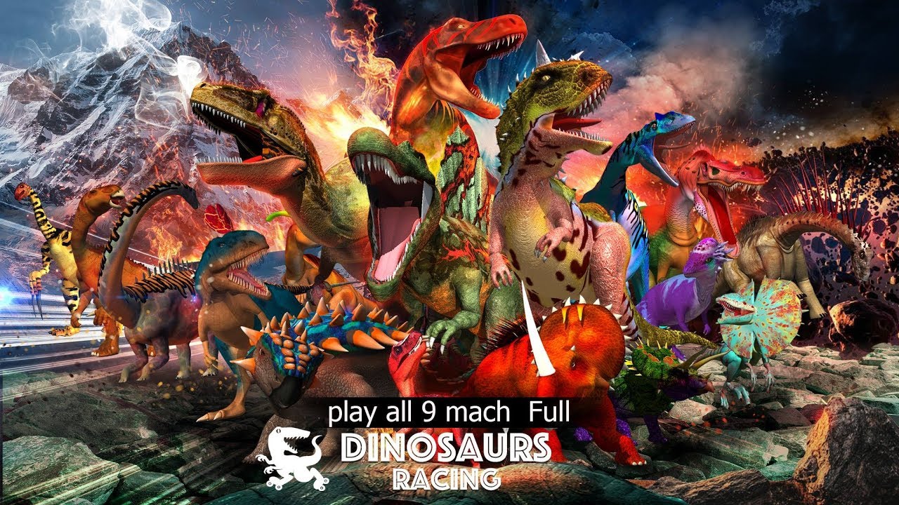 Dinosaurs Racing Play all 9 Mach Full