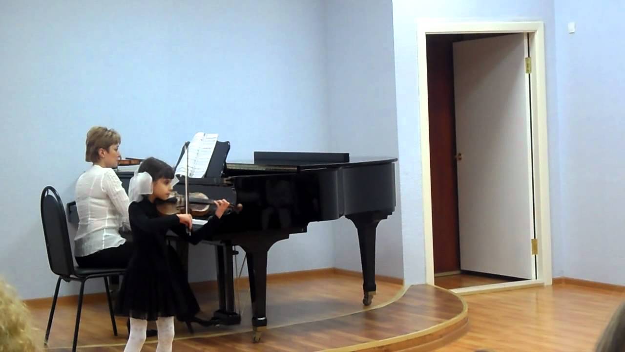 Губер.Концертино для скрипки и фортепиано