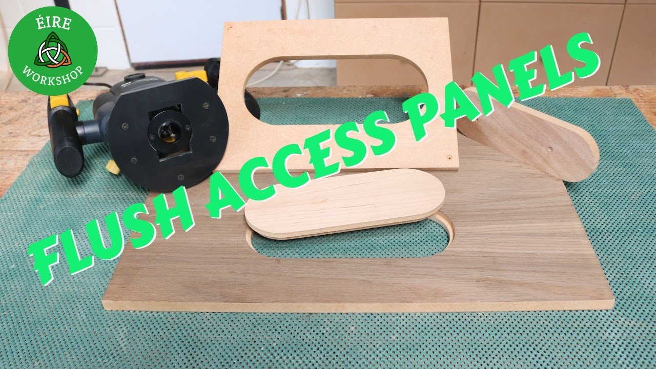 Simple Router Template To Make Access Panels/Grommets