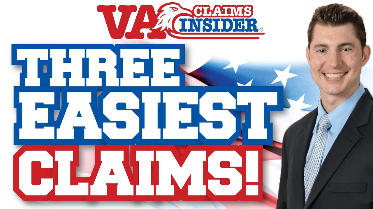 Top 3 Easiest Things to Claim for VA Disability [LIVE]