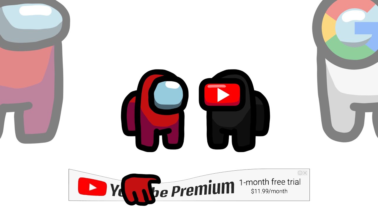 Mini Crewmate Kills YouTube Crewmate | Among Us