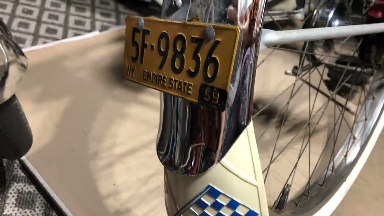 History of the Schwinn black phantom 1949 to 1959 bicycle