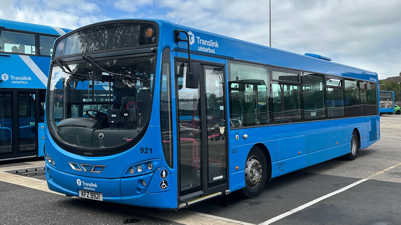 Translink Ulsterbus: Wright Volvo B7RLE Eclipse 2 (921) - Route: 120