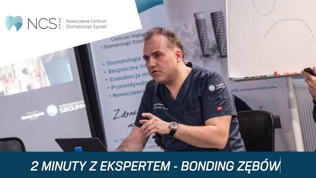 Dwie minuty z ekspertem - bonding zębów. Doktor Tomasz Sypień
