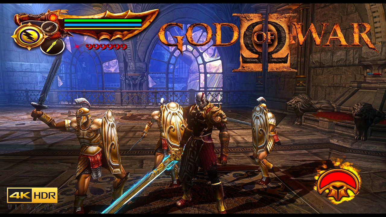 God of War 2 SpeedRun | Vertical GamePlay NG+ | 4K HDR 60fps
