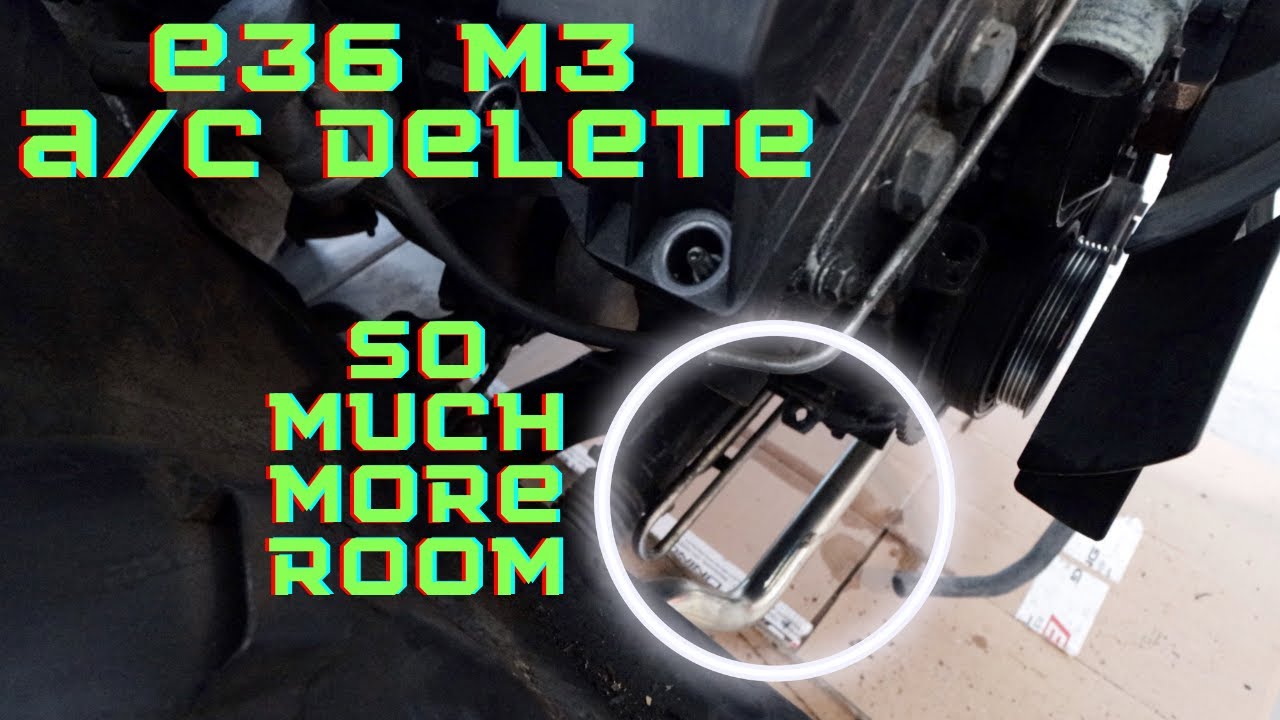 BMW E36 M3 A/C Delete How To