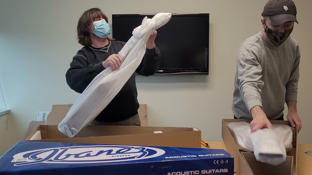 Dual Acoustic Guitar Unboxing
