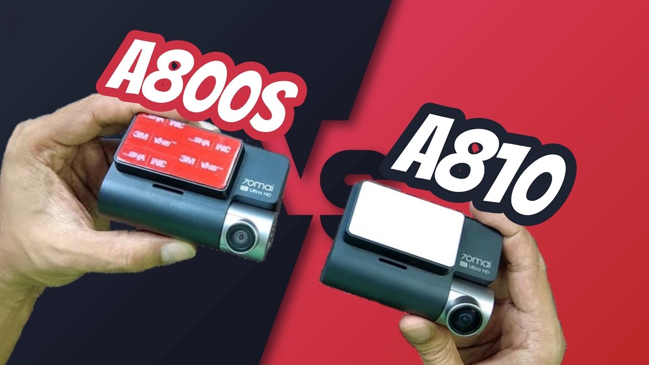 70mai A810 4K HDR против 70mai A800S 4K | Какой видеорегистратор 4K ЛУЧШИЙ? Видеосравнение | Gizm...