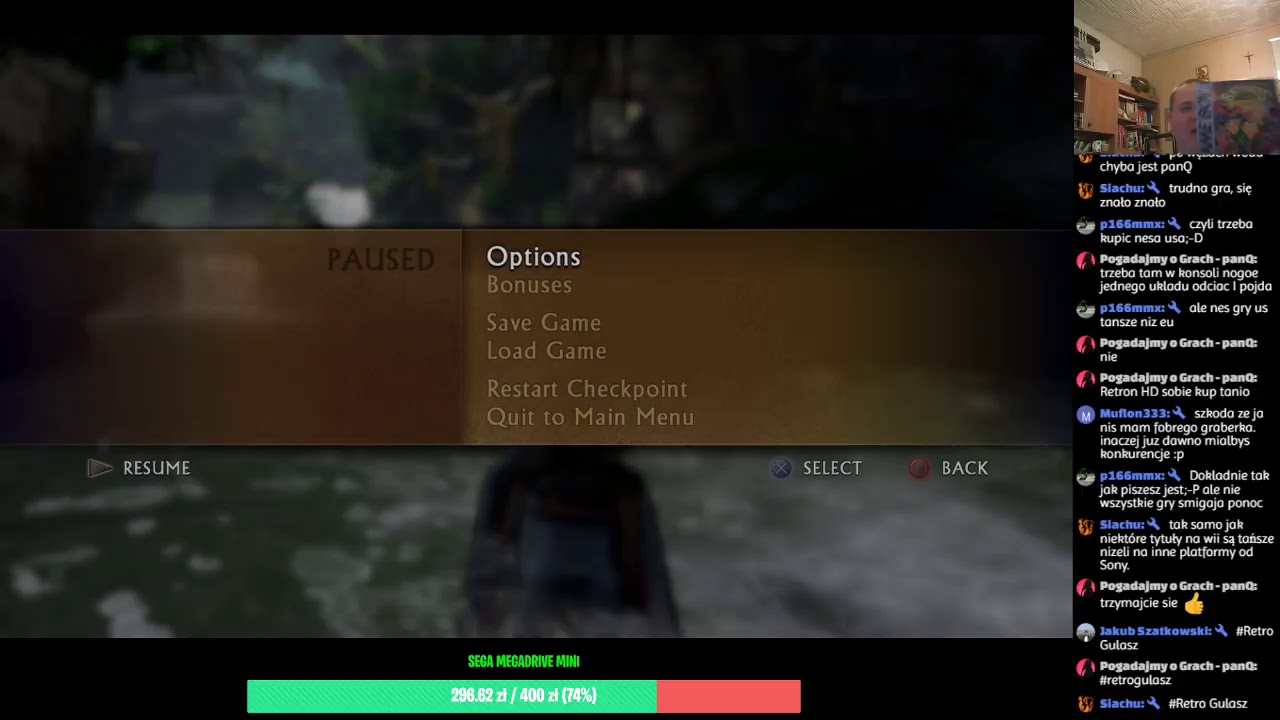 Wieczorek z PS3 :-) #Luki :-)/ Uncharted 1 cz.4 / Paczka od Retro Gulasz