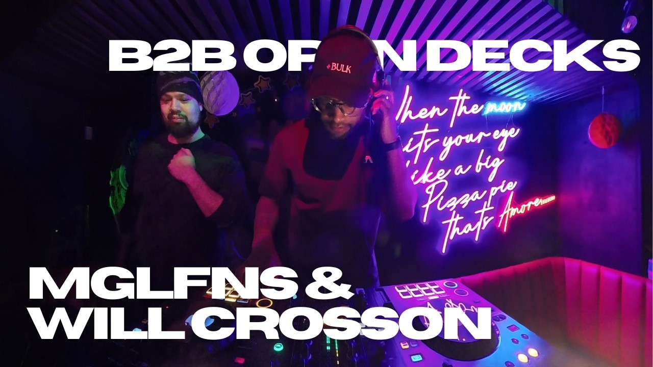 Syncopated and Upbeat House | Will Crosson & MGLFNS | B2B Open Decks