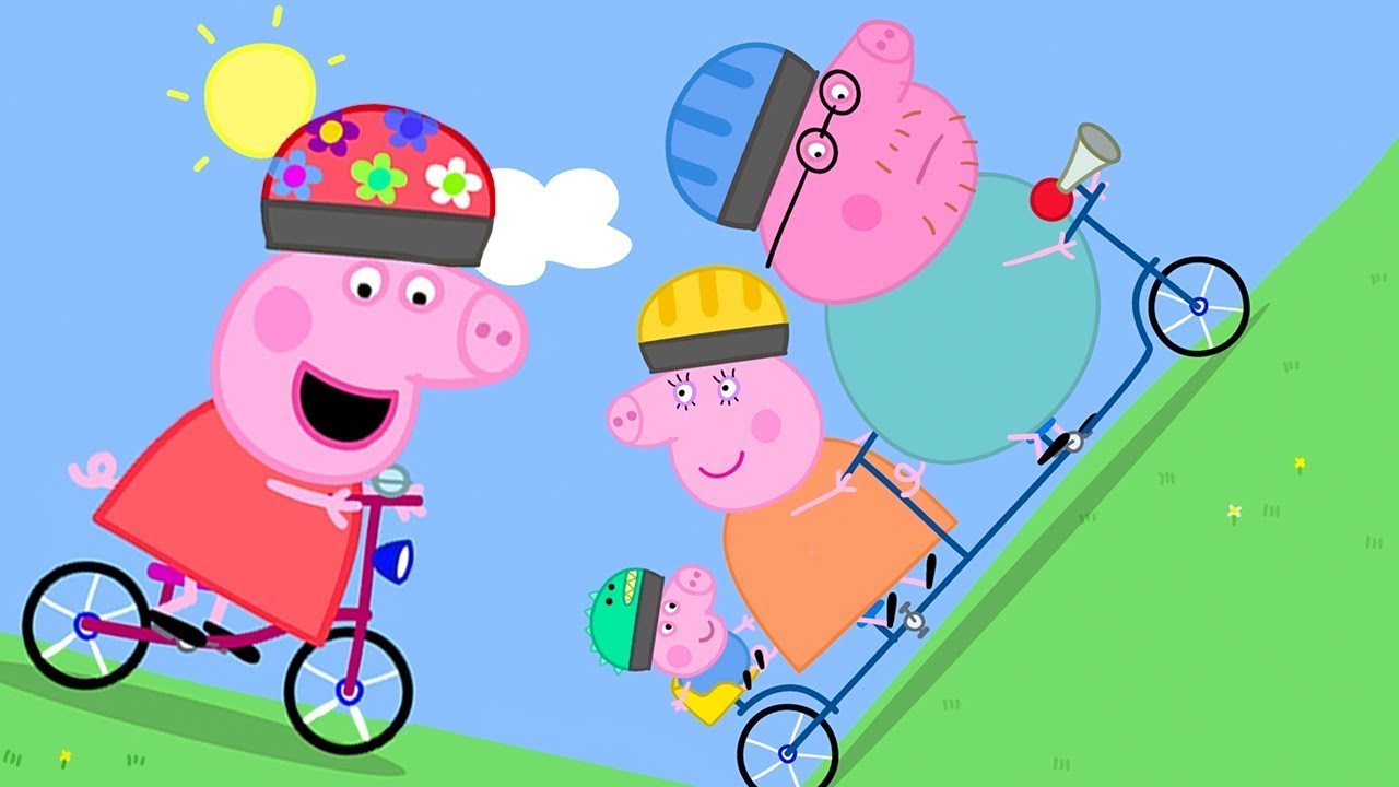 The Family Bike Ride 🚲 | Peppa Pig Official Full Episodes