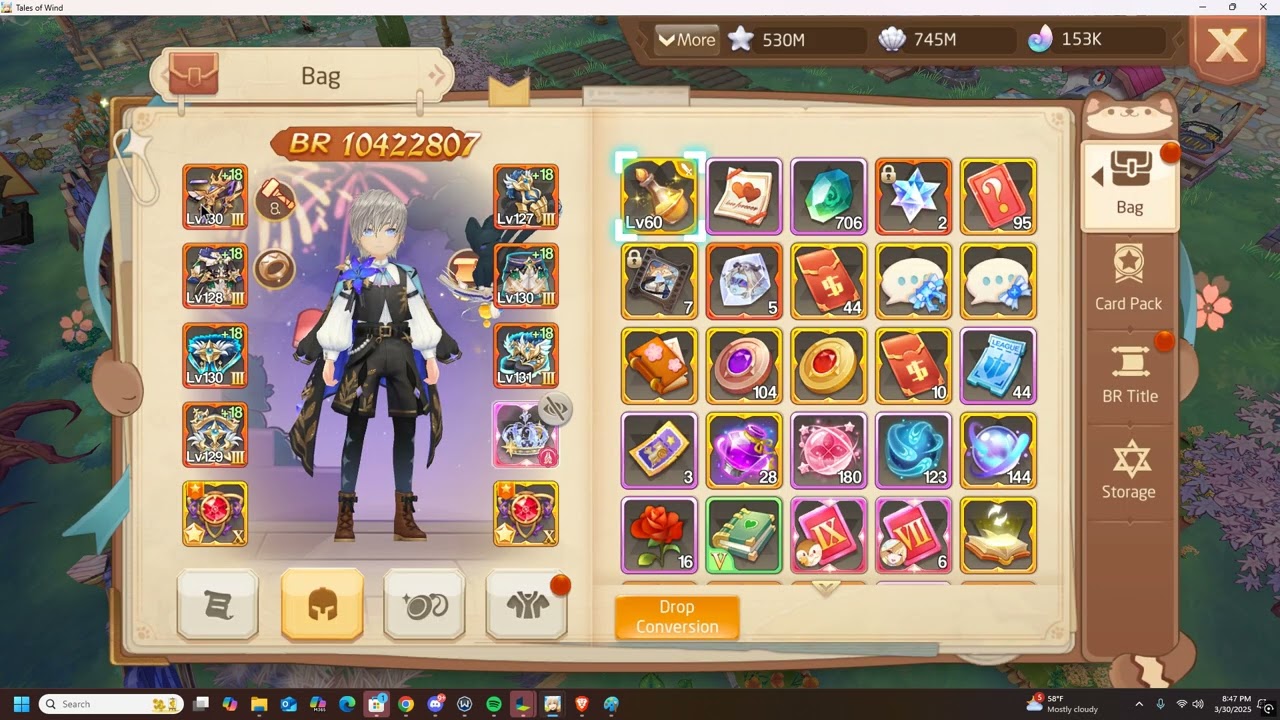 Tales of wind the real best in slot weapon for damage dealers