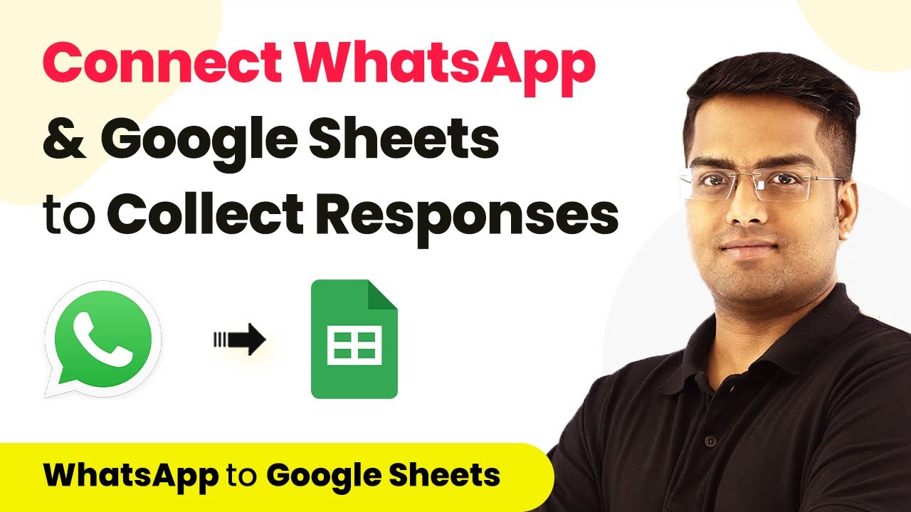 Подключите WhatsApp и Google Таблицы для сбора ответов