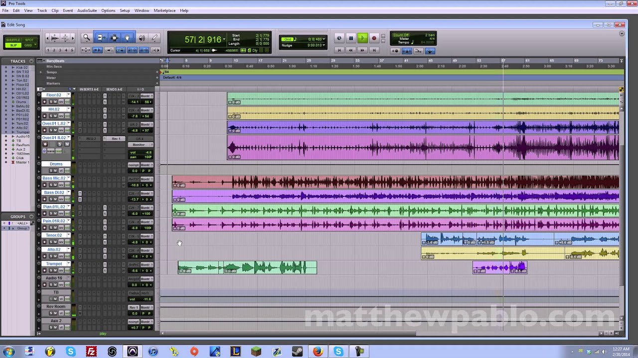 A World of Blue by Matthew Pablo [Noire Jazz] [Pro Tools]