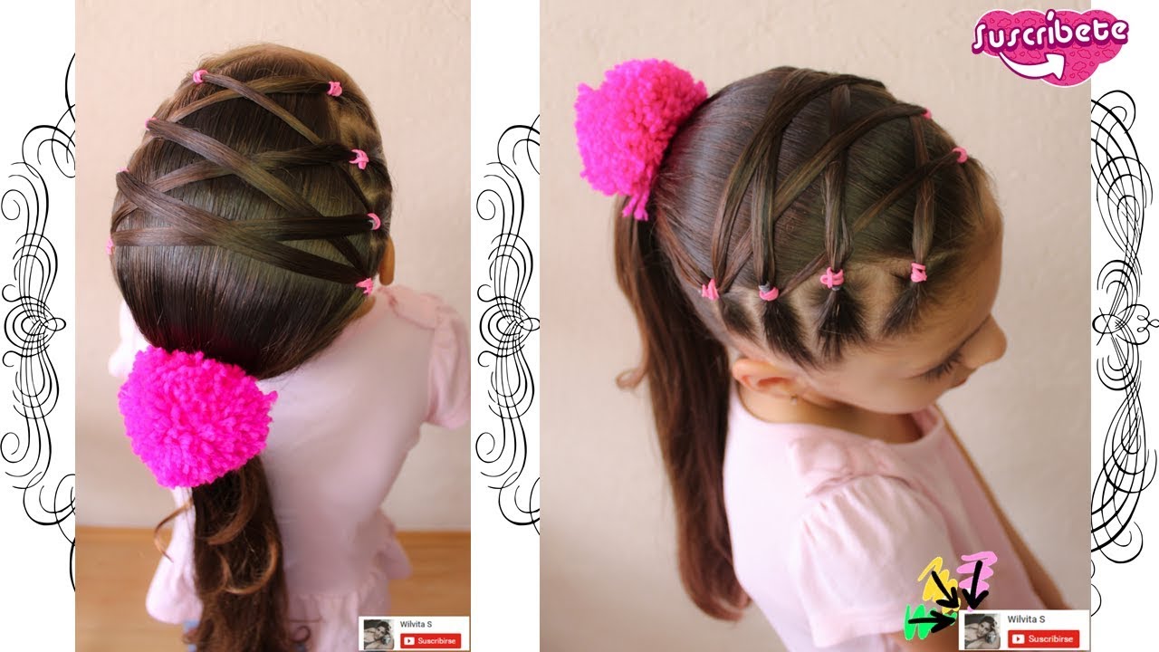 Peinado fácil para niña / Easy hairstyle for girl ❤ Back to school