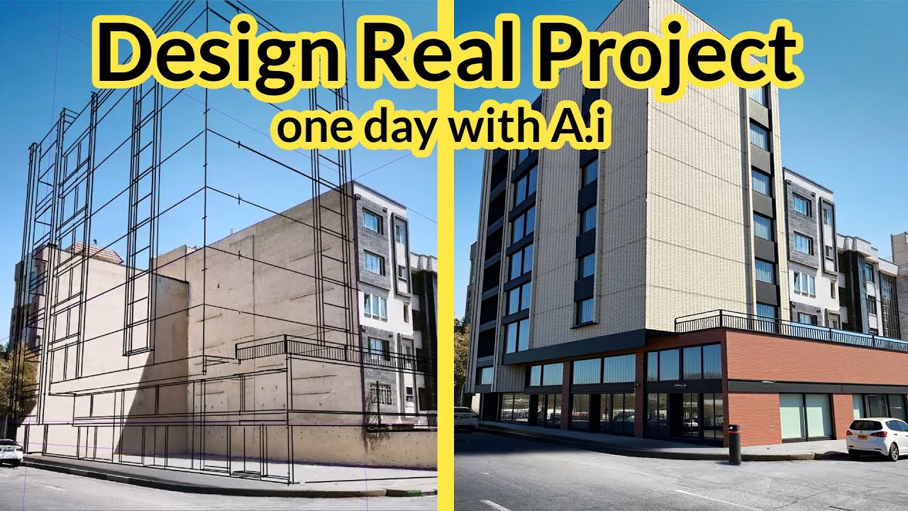 Ai for architecture design ( Design a real project from start to finish in one day)