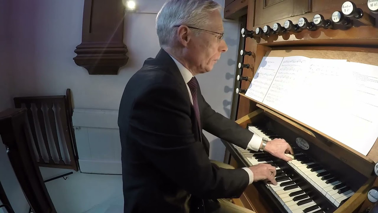 JAN KROESKE PSALM 22  | Jan Zwart bespeelt het Müller-orgel van de Kapelkerk in Alkmaar