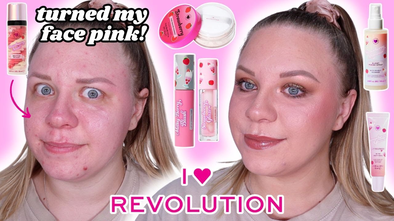 *NEW* I HEART REVOLUTION MILKSHAKE COLLECTION REVIEW 🥤 | makeupwithalixkate