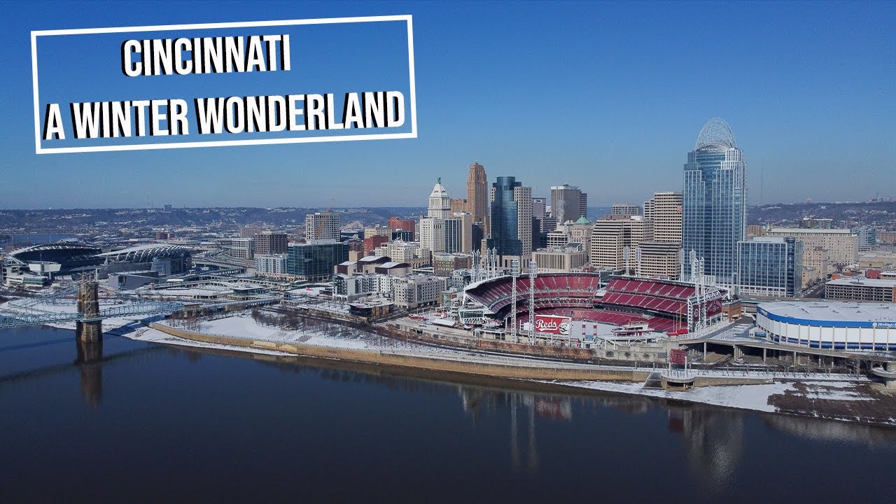 Cincinnati A Winter Wonderland (Jan. 29th 2022)