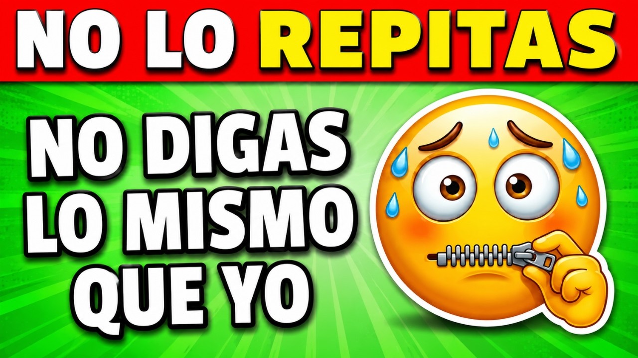 ❌ No Repitas la Palabra | ¿Cuánto Aguantas? 😈 | No Digas Lo Mismo Que Yo