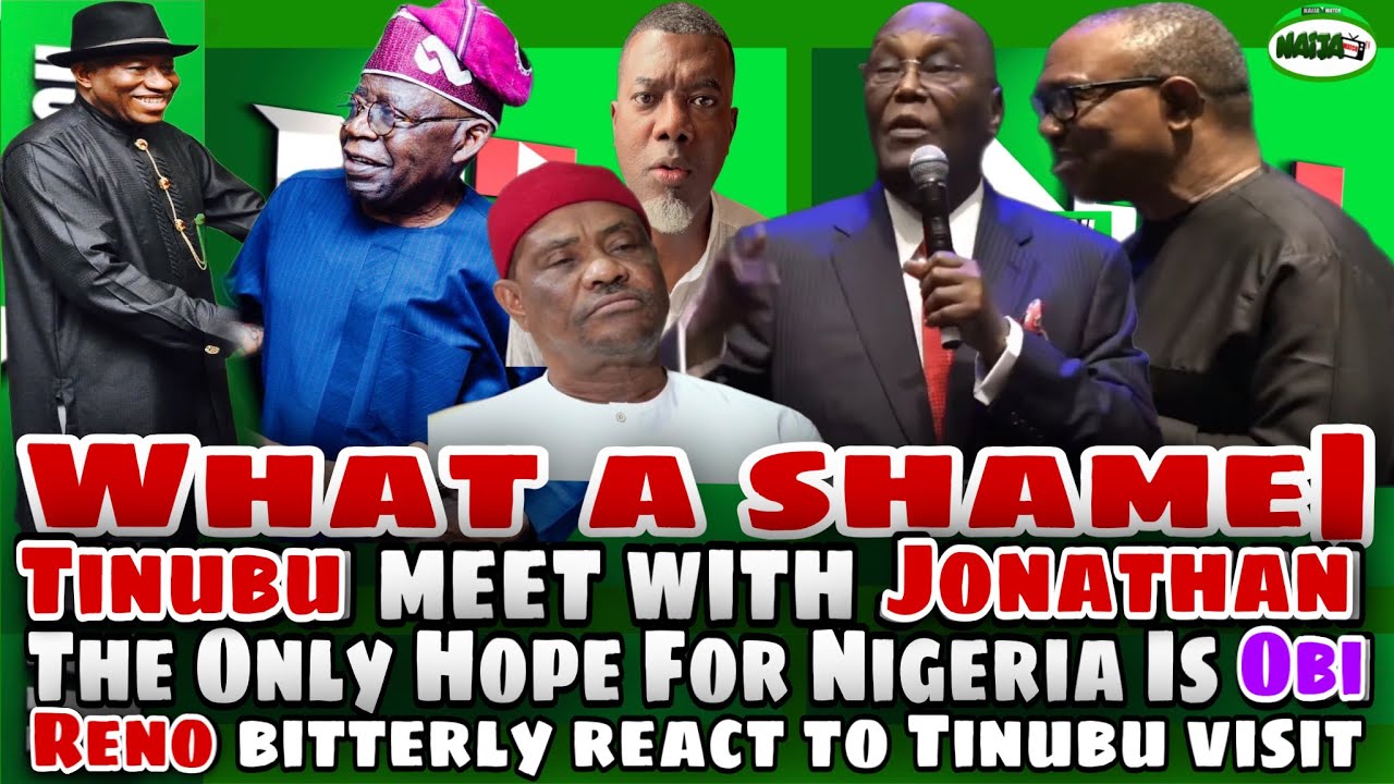 (31-AUG-22) BREAKING| #Tinubu Meets Jonathan| #PeterObi The Only Hope| Reno Bitterly React To Tinubu