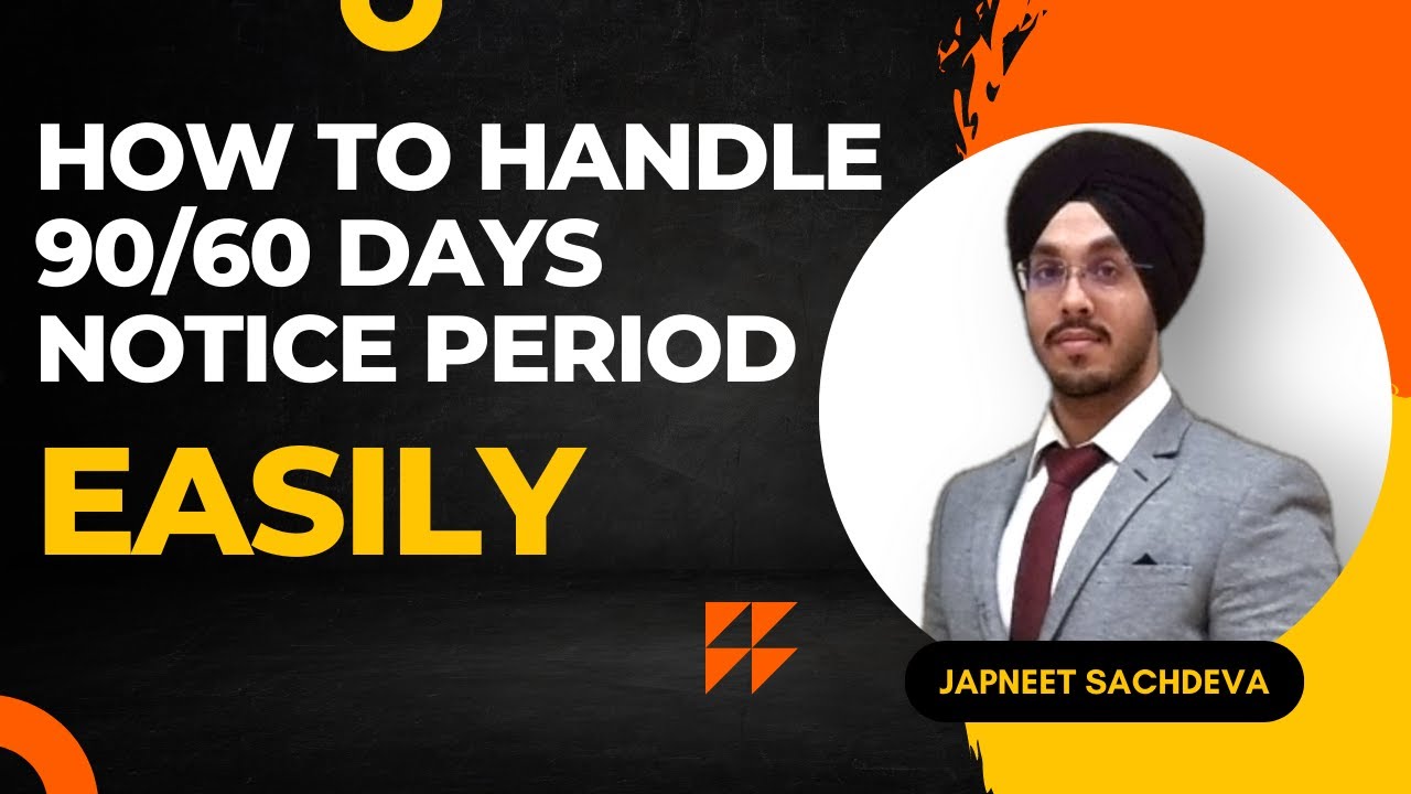 How to handle 90 or 60 days of notice period? || How to negotiate with Recruiters?