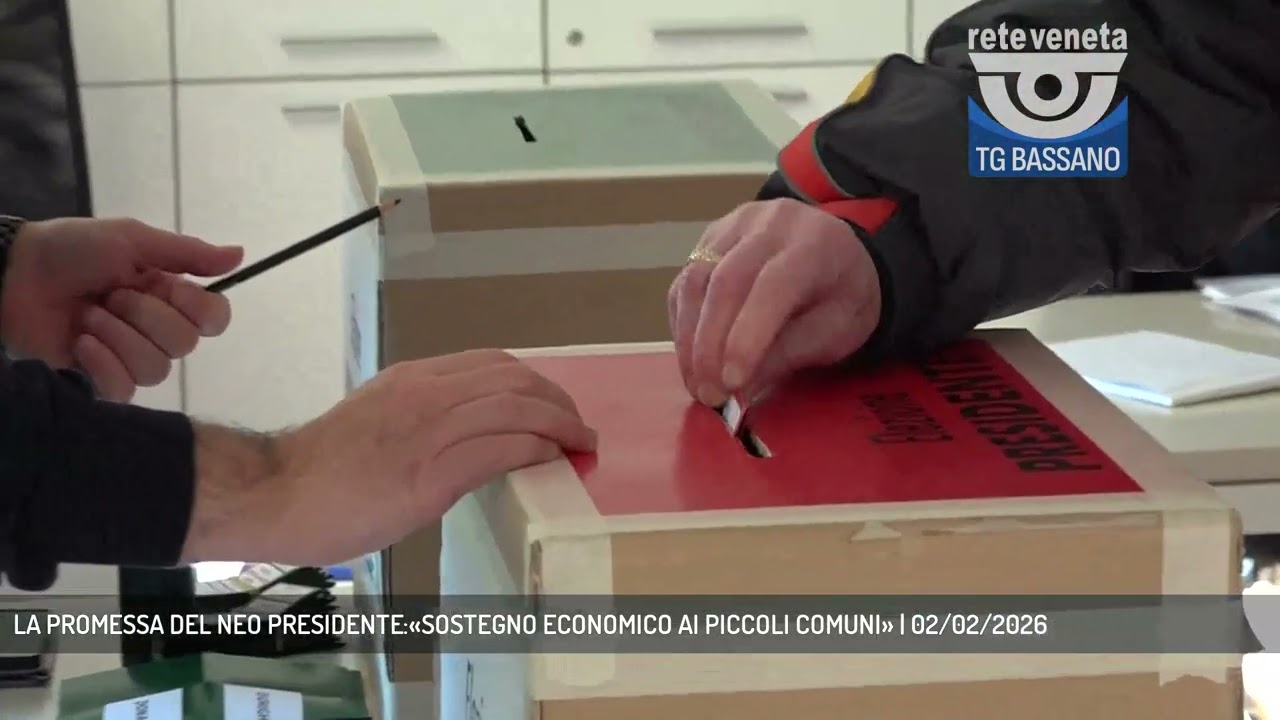 LA PROMESSA DEL NEO PRESIDENTE:&laquo;SOSTEGNO ECONOMICO AI PICCOLI COMUNI&raquo; | 02/02/2026