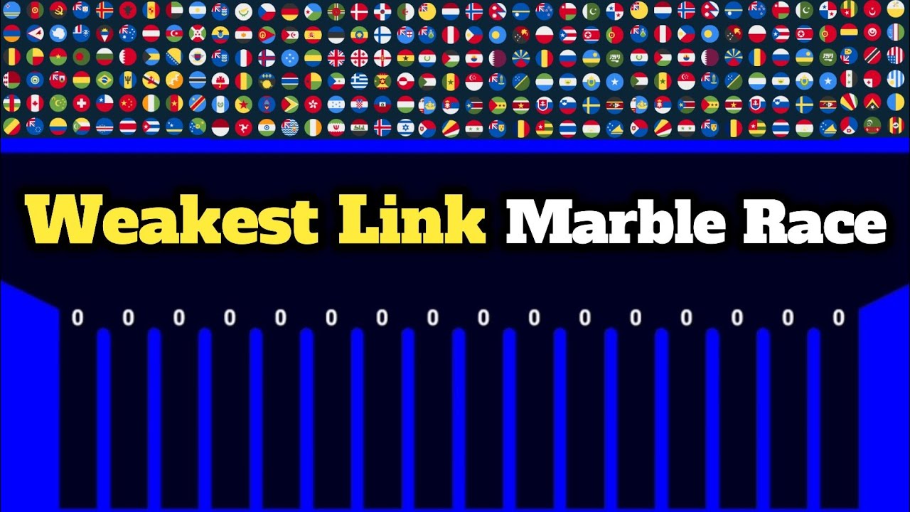 Weakest Link Marble Race - Survival Marble Race | Elimination Race | Who Will Win? Part 11
