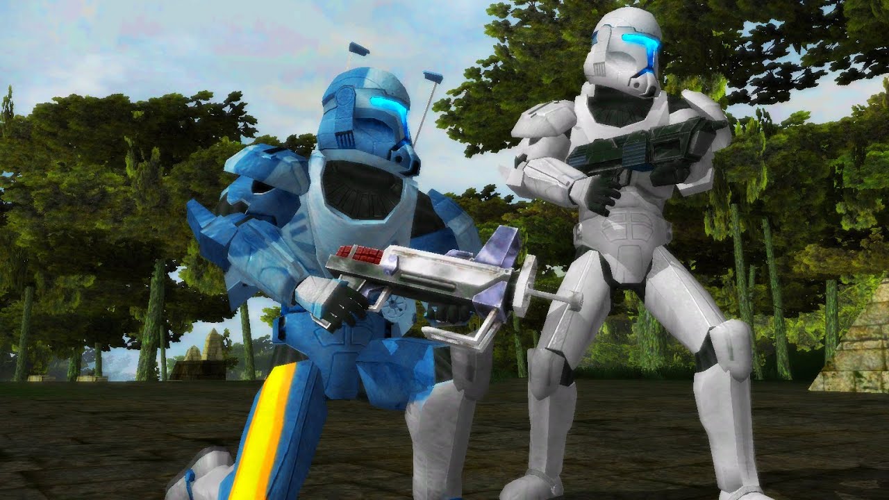 Star Wars Battlefront 2 Mods Republic Commando mod Yavin 4 Gameplay