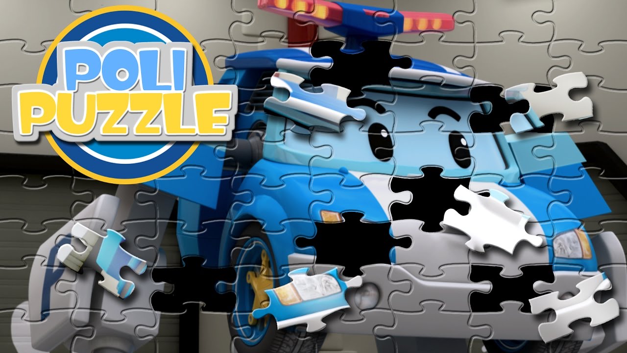 POLI PUZZLE Series 07.Poli_Micky | Robocar Poli Special