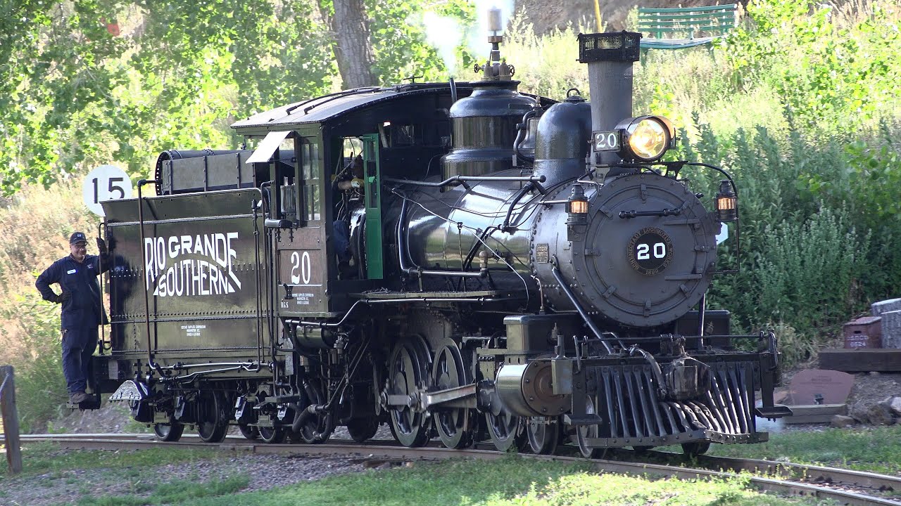 Rio Grande Southern #20: Second Test Run 4K