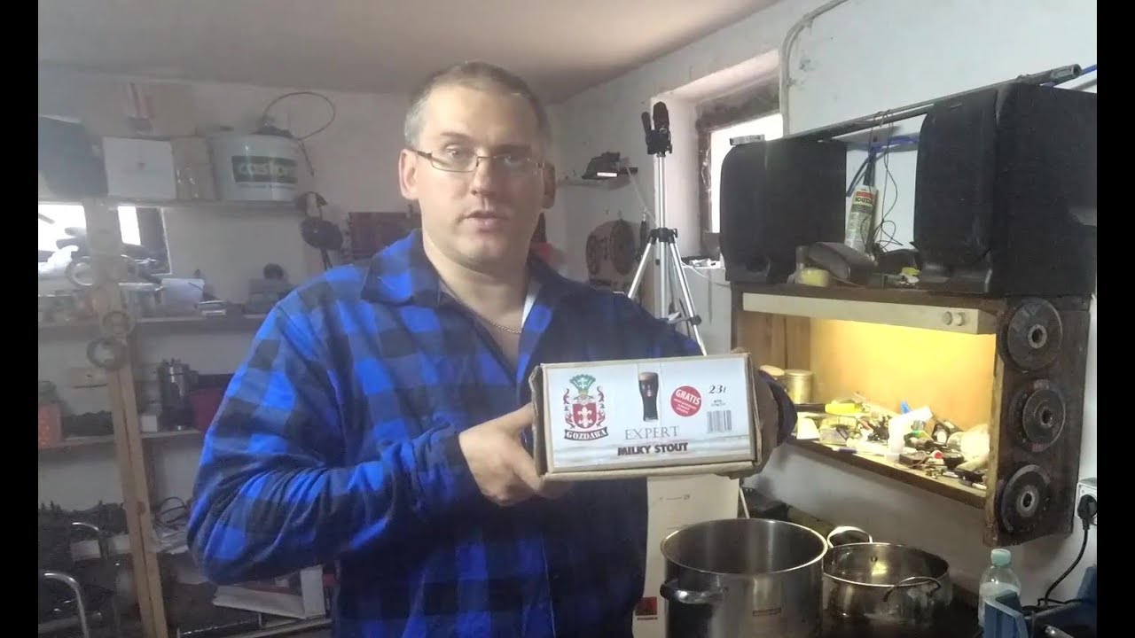 Warzelniczy vlog#1 - warzymy Milk Stouta od GOZDAWA