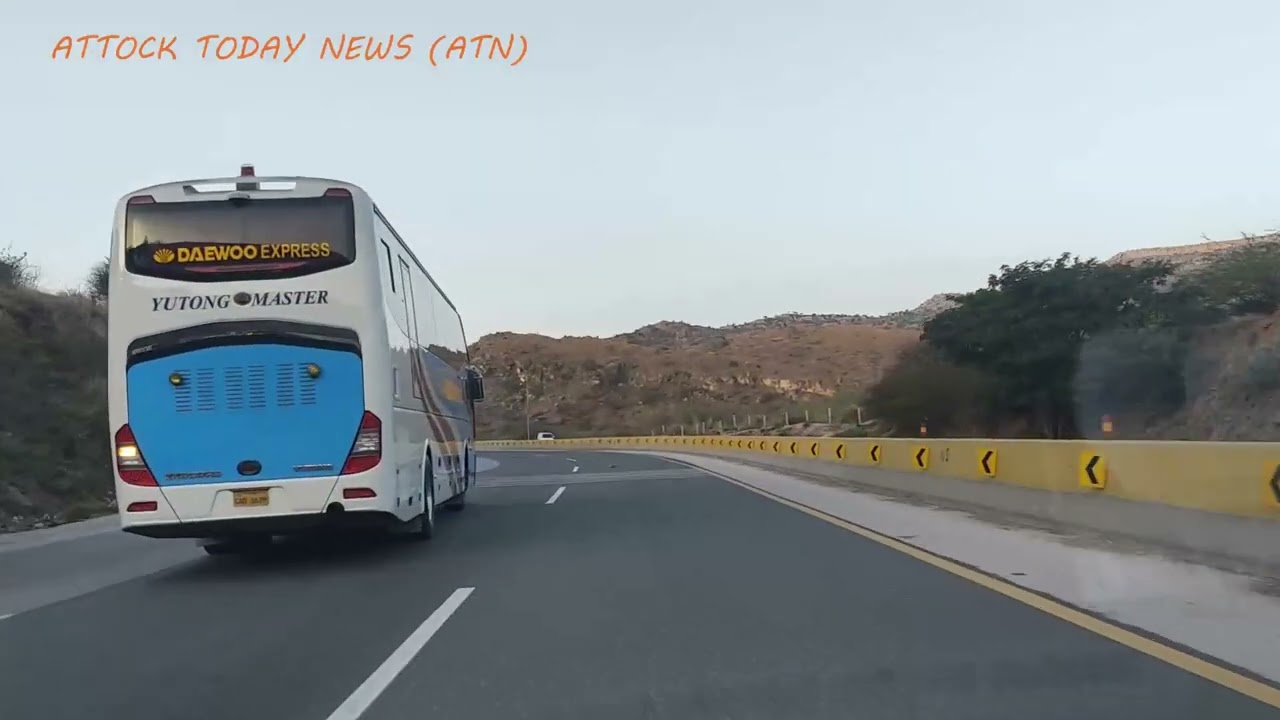 journey from Attock to Lahore/Dangerous turns of Klar Kahar/View of Jhelum river and Chenab river