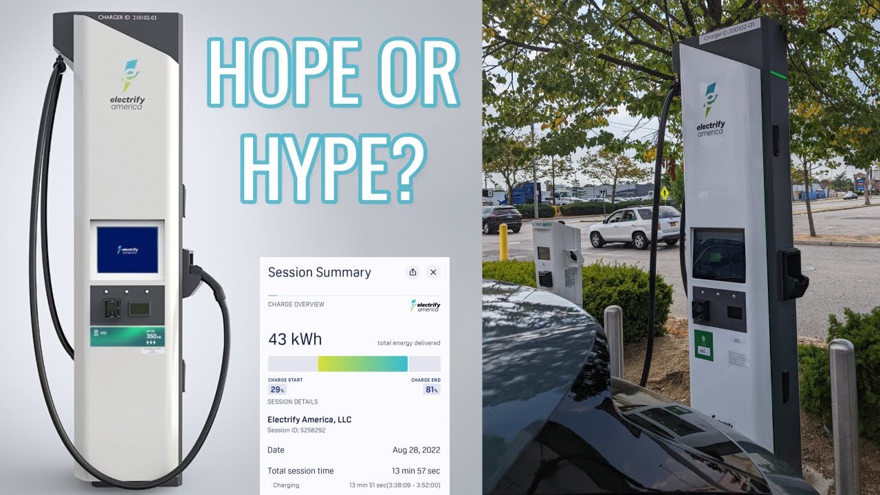 Testing Electrify America's Newest DC Fast Chargers (Quick Charge #1)
