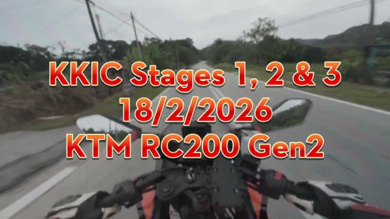 KKIC Chill ride before fasting month [18/2/25] [KTM RC200]