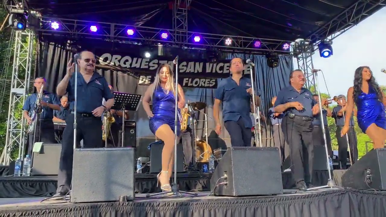 ORQUESTA SAN VICENTE INTRO + MOSAICO # 19 EN PARQUE BALBOA