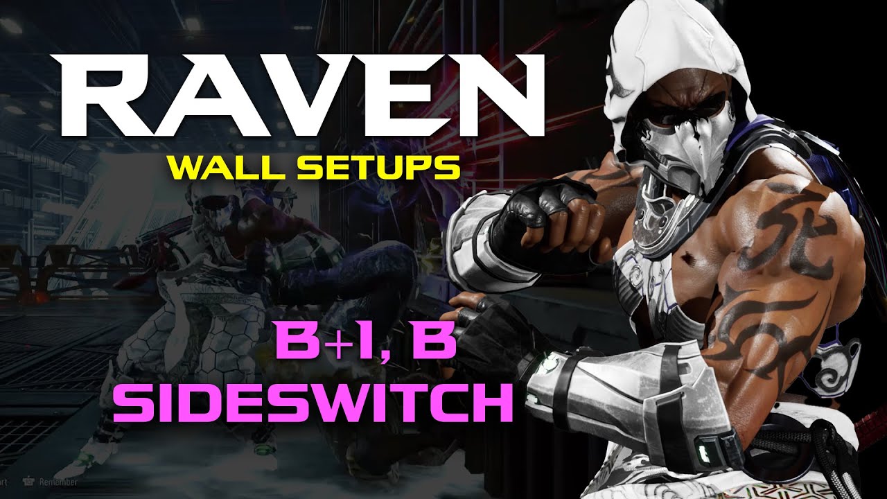 Raven Wall Setups - B+1, B, Sideswitch 