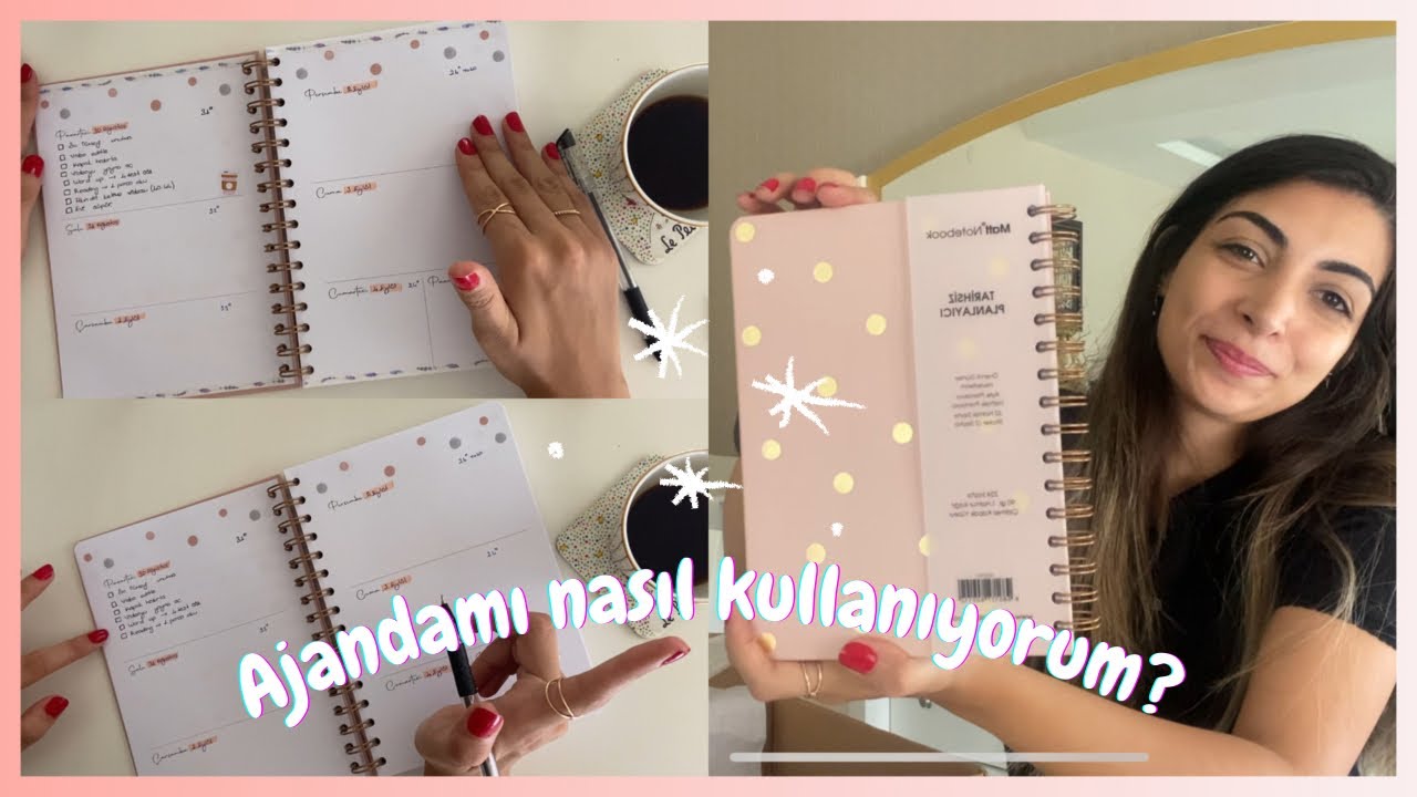 Ajandamı nasıl kullanıyorum? || Yeni ajandamı birlikte hazırlayalım + ÇEKİLİŞ