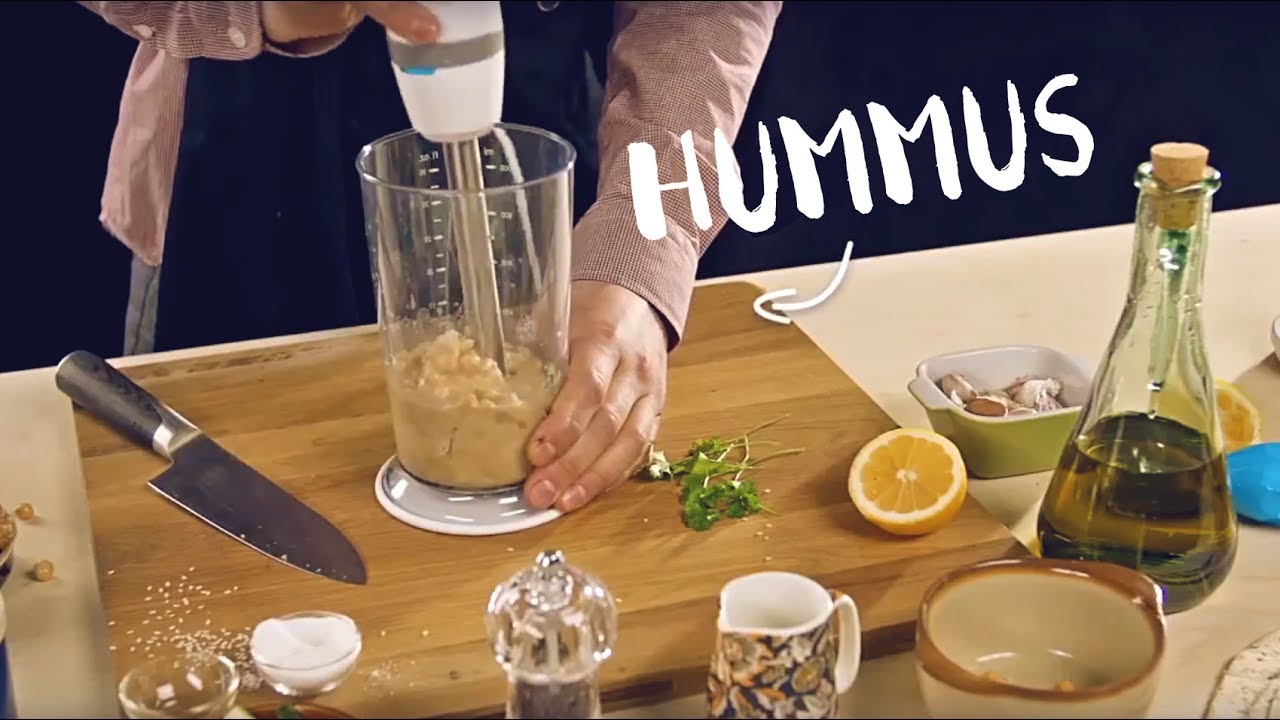 CÓMO PREPARAR HUMMUS FÁCIL Y RÁPIDO (EN 5 MINUTOS)