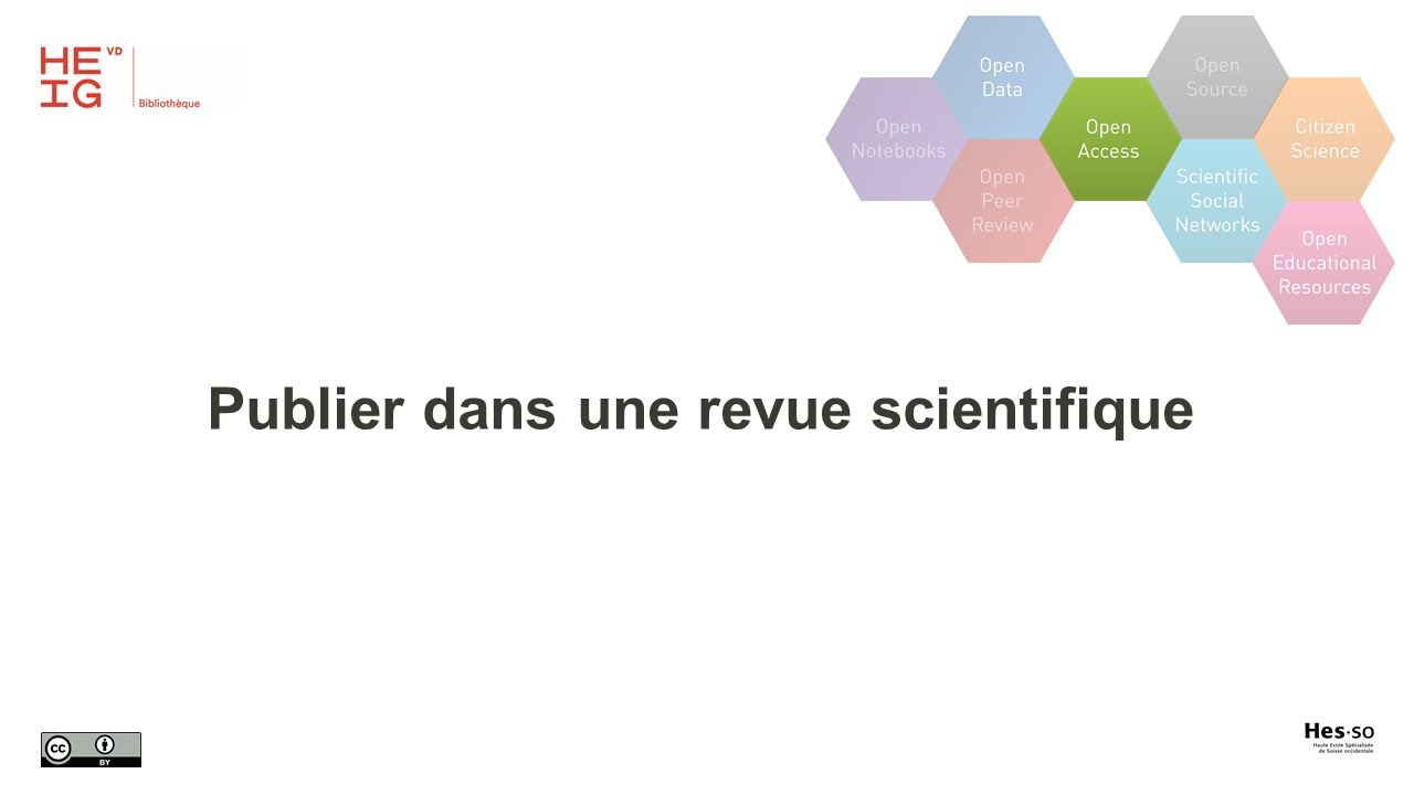 Publier dans une revue scientifique